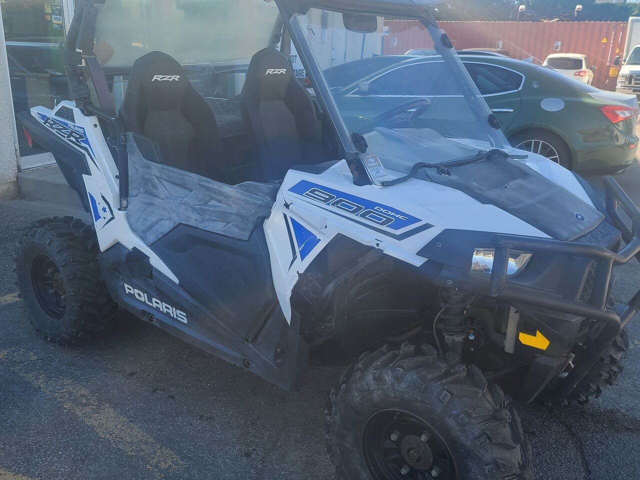 2018 polaris rzr Blue  - photo #12