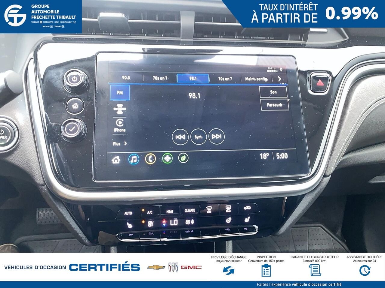 2023 CHEVROLET BOLT EUV L Traction avant 4 portes LT Red Montmagny - photo #12