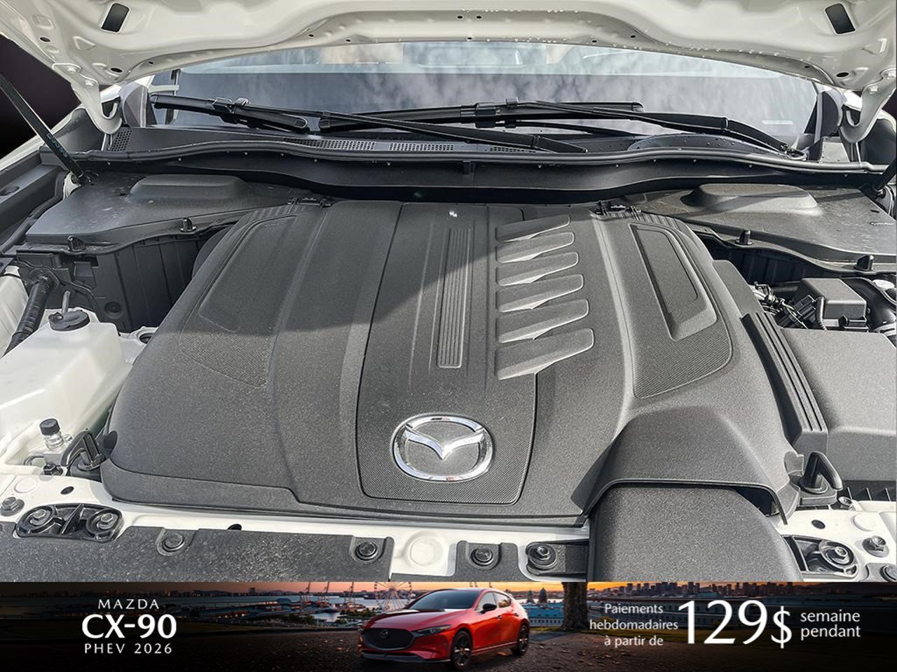 2026 Mazda CX-90 PHEV JM3KKEHA1T1408686 Rhodium White Metallic Mirabel - photo #5