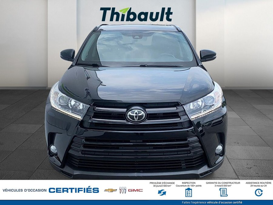 TOYOTA HIGHLANDER SE/XLE Traction intégrale 4 portes XLE 2017 Noir