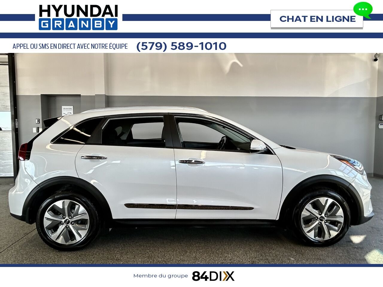 2019 Kia Niro électrique White Granby - photo #7