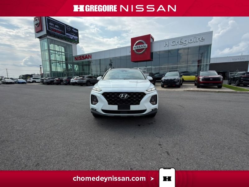2019 Hyundai Santa Fe White Saint-Eustache - photo #2