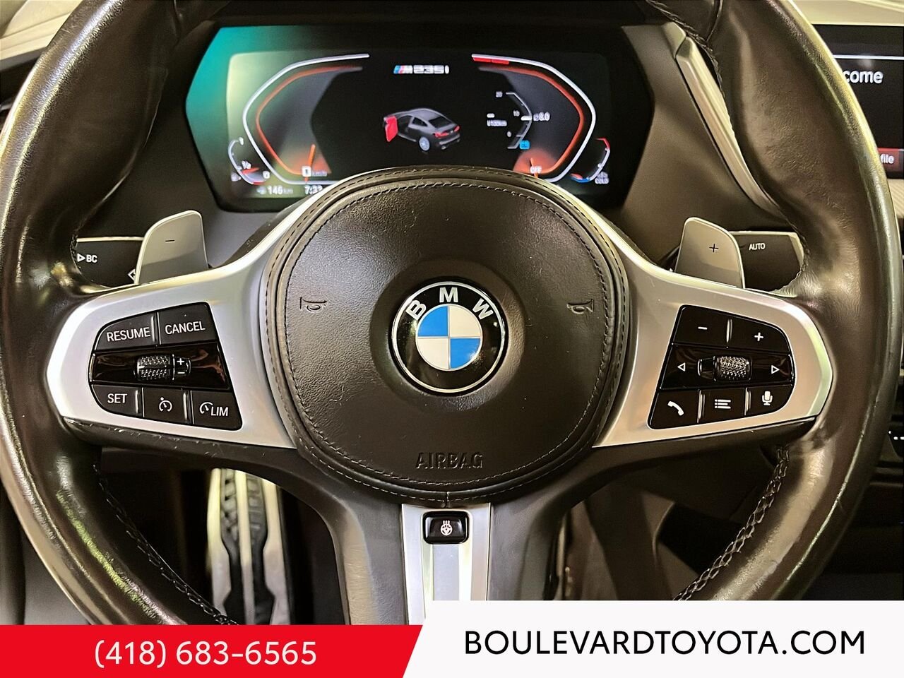 2023 BMW Série 2 99668A-42 | M235i xDrive Gran Coupé Black Québec - photo #11