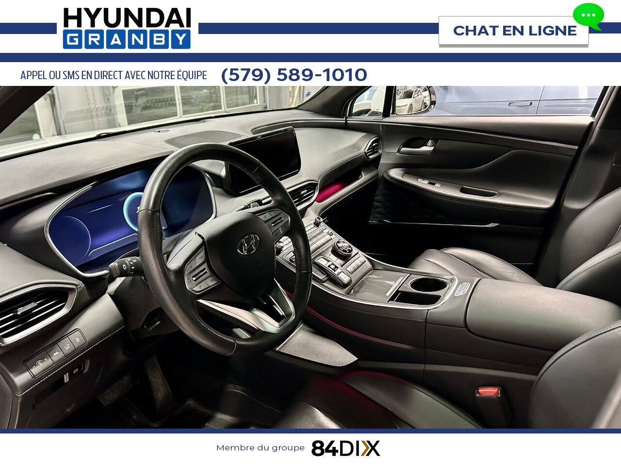 2022 Hyundai Santa Fe White Granby - photo #10