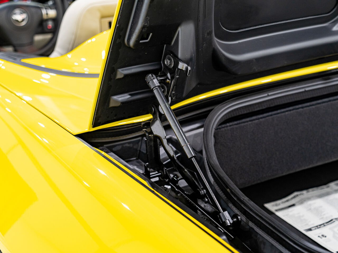 2008 Chevrolet Corvette With only 900km (563mi) From new with window sticker Yellow Kirkland - photo #57