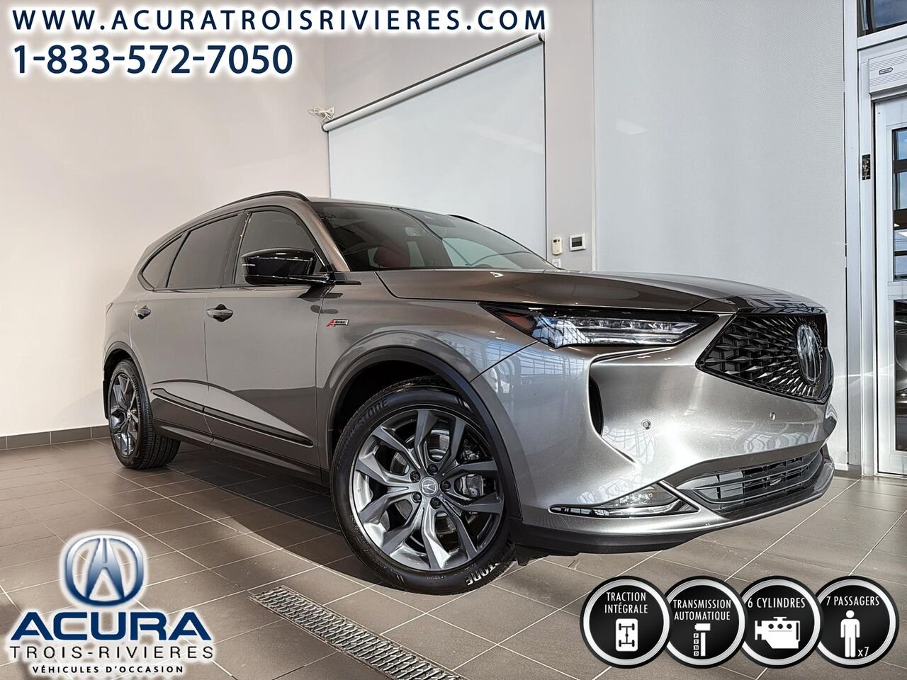 Acura MDX 2024 Gris Trois-Rivières - photo #0