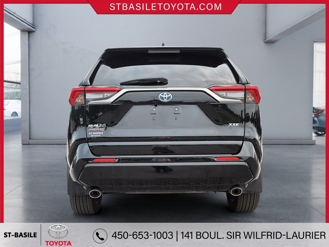 TOYOTA RAV4 PRIME 2024 Noir Saint-Basile-le-Grand - photo #3
