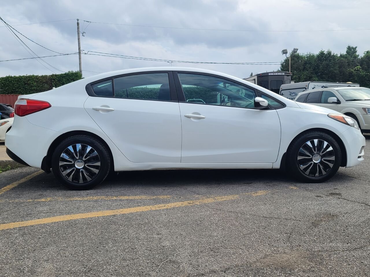 Kia Forte 2015 Blanc Longueuil, - photo #6