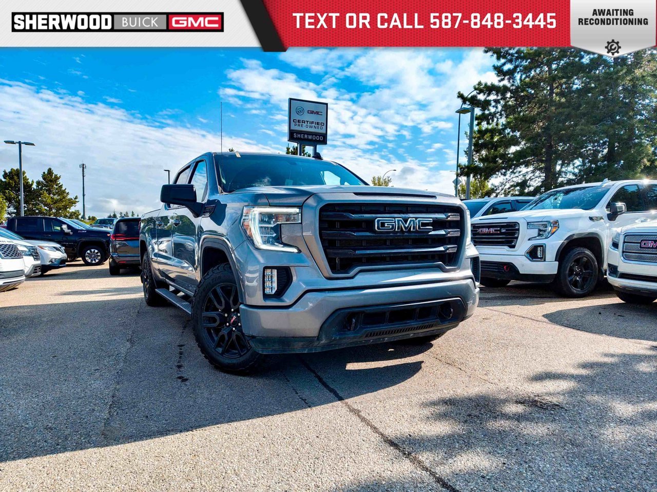 2021 GMC Sierra 1500 4WD Crew Cab 157 Elevation Grey Sherwood Park - photo #0