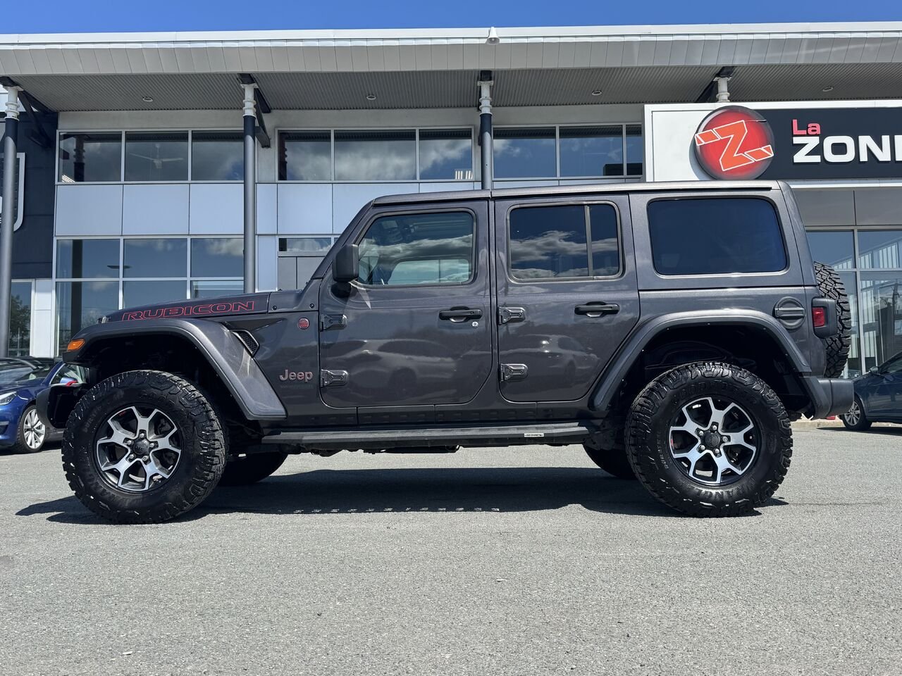 2021 Jeep Wrangler Unlimited Rubicon Grey Granby - photo #2