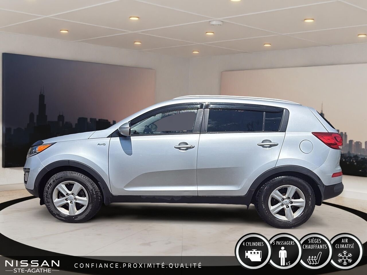 Kia Sportage LX| AWD|BANC CHAUFFANT 2016 Argent Saint-Jérôme - photo #5