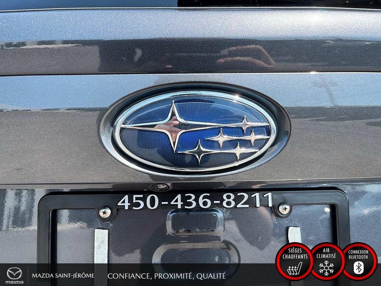 Subaru Crosstrek hybride rechargeable Limited HYBRIDE RECHARGEABLE | TOIT OUVRANT | AWD 2023 Gris Saint-Jérôme - photo #7
