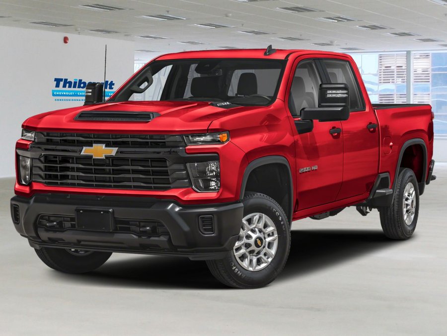 CHEVROLET SILVERADO 2500HD Custom cabine multiplace 4RM 159 po 2026 Rouge
