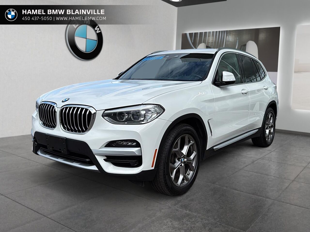 White 2020 BMW X3 SUV / Crossover All-Wheel Drive Automatic
