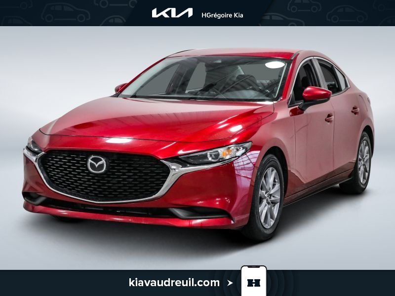 2021 Mazda 3 Red Saint-Eustache - photo #2
