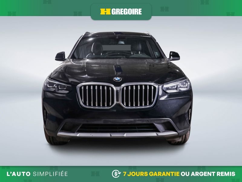 BMW X3 2022 Noir Blainville - photo #1