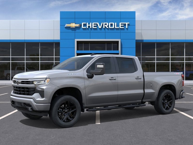 CHEVROLET Silverado 1500 K1500 SILVERADO CREW CAB RST STD/BOX (1SP) 2026 GRIS STERLING METALLISE Rivière-du-Loup - photo #1