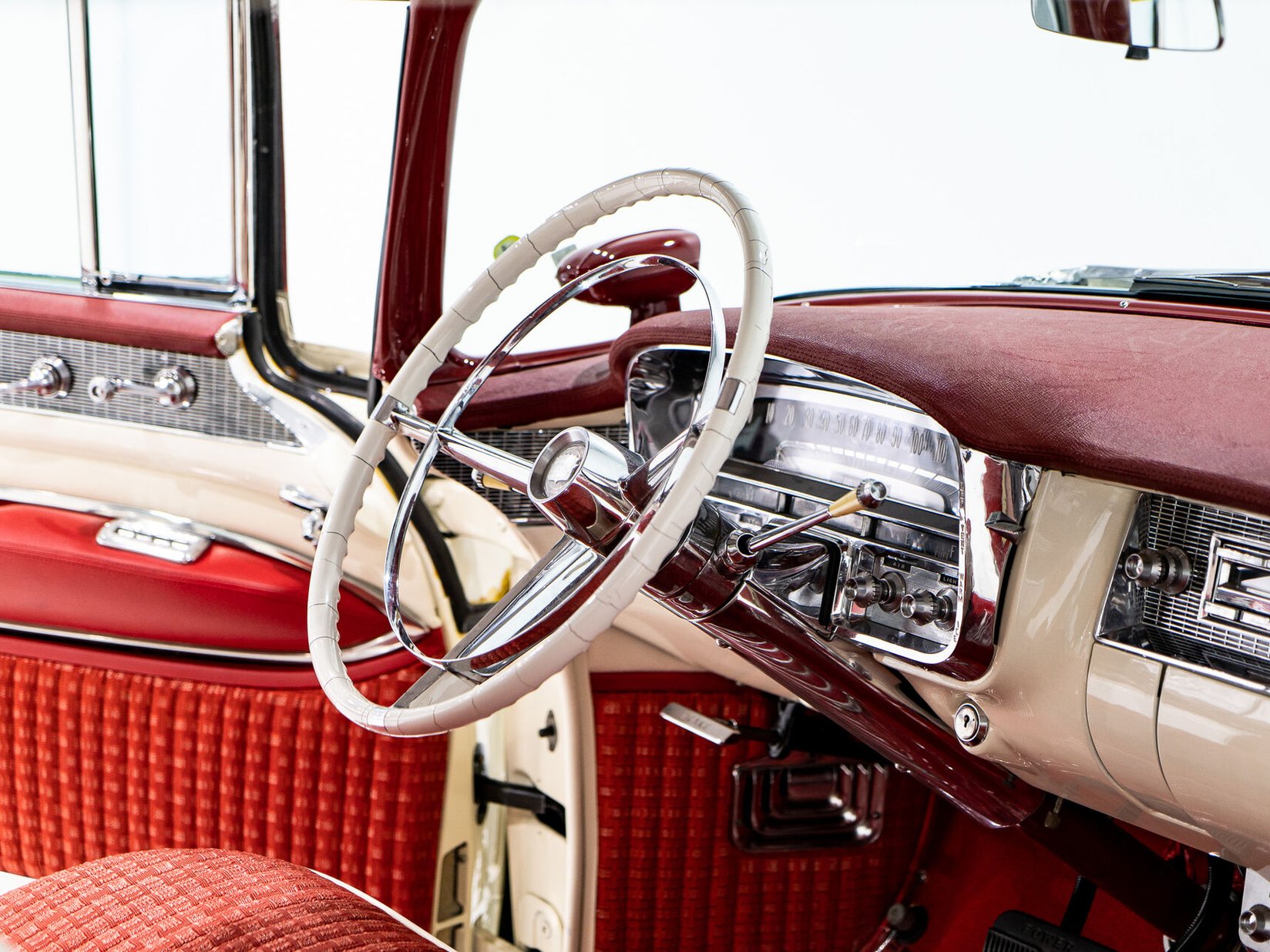 Cadillac Eldorado Seville With Factory A/C | PRIX EN USD 1956 Blanc Montréal - photo #10