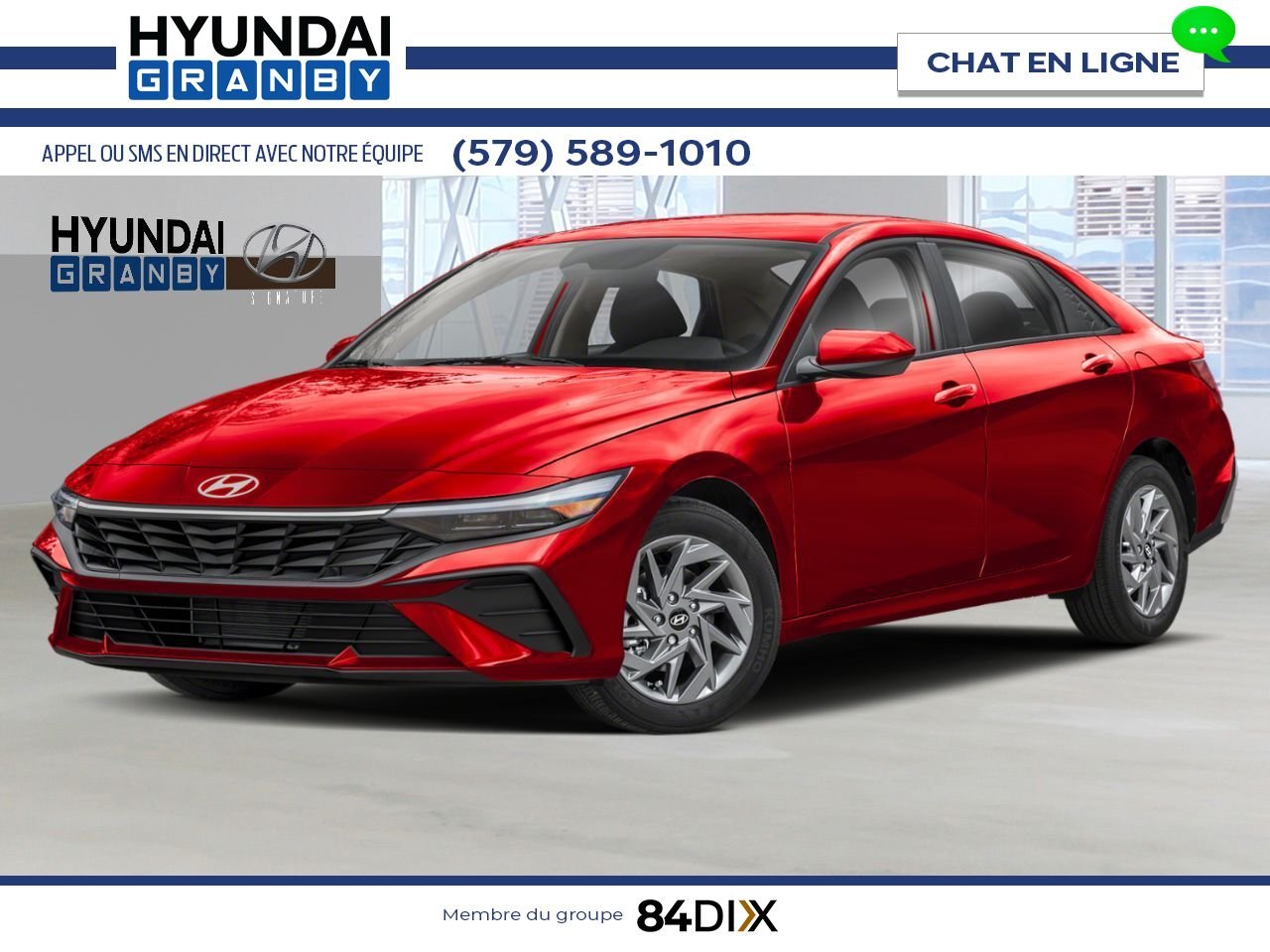 HYUNDAI Elantra 2026 Rouge ultime Granby - photo #0