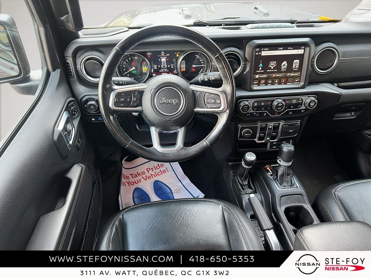 Jeep Wrangler 4xe SAHARA UNLIMITED 2022 Gris Ste-Foy - photo #13