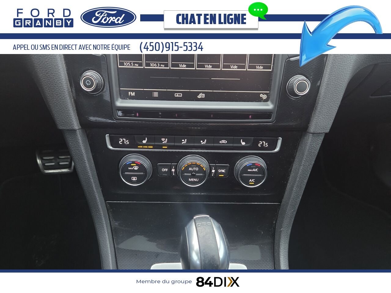 Volkswagen Golf GTI 2016 Blanc Granby - photo #14