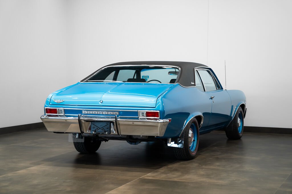 1969 Pontiac Acadian PRIX EN USD Blue Montreal - photo #6