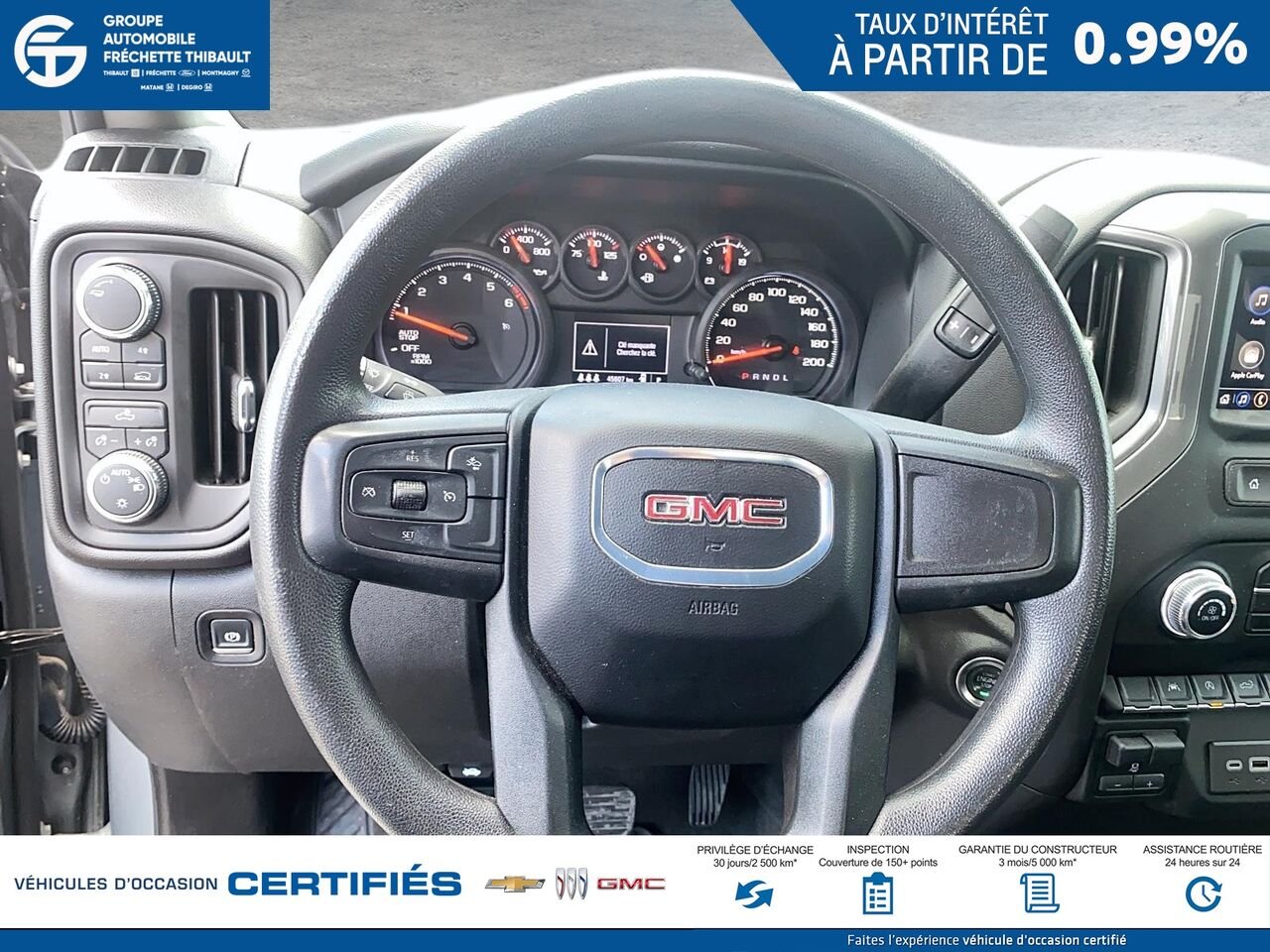 2024 GMC SIERRA 150 Pro cabine multiplace 4RM 157 po Grey Montmagny - photo #6