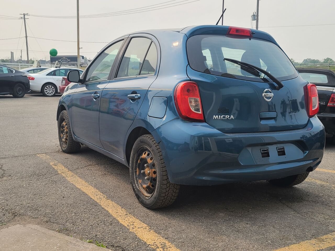 2017 nissan micra Green  - photo #4
