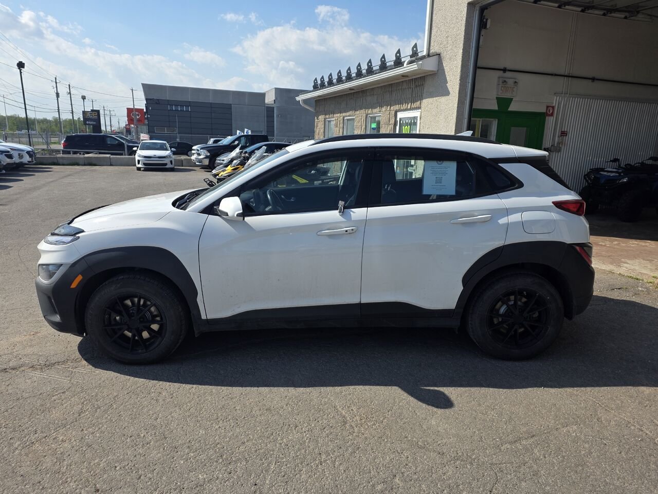 Hyundai Kona 2022 Blanc Longueuil, - photo #2