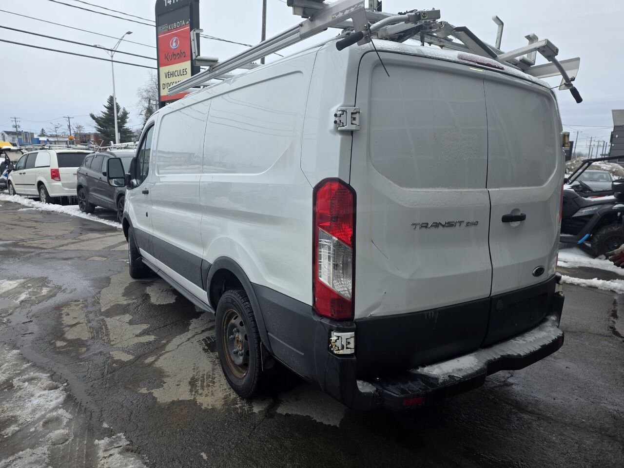 2016 Ford Transit fourgon utilitaire White  - photo #3