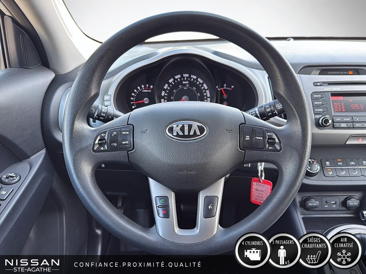 2016 Kia Sportage LX| AWD|BANC CHAUFFANT Silver Saint-Jérôme - photo #10