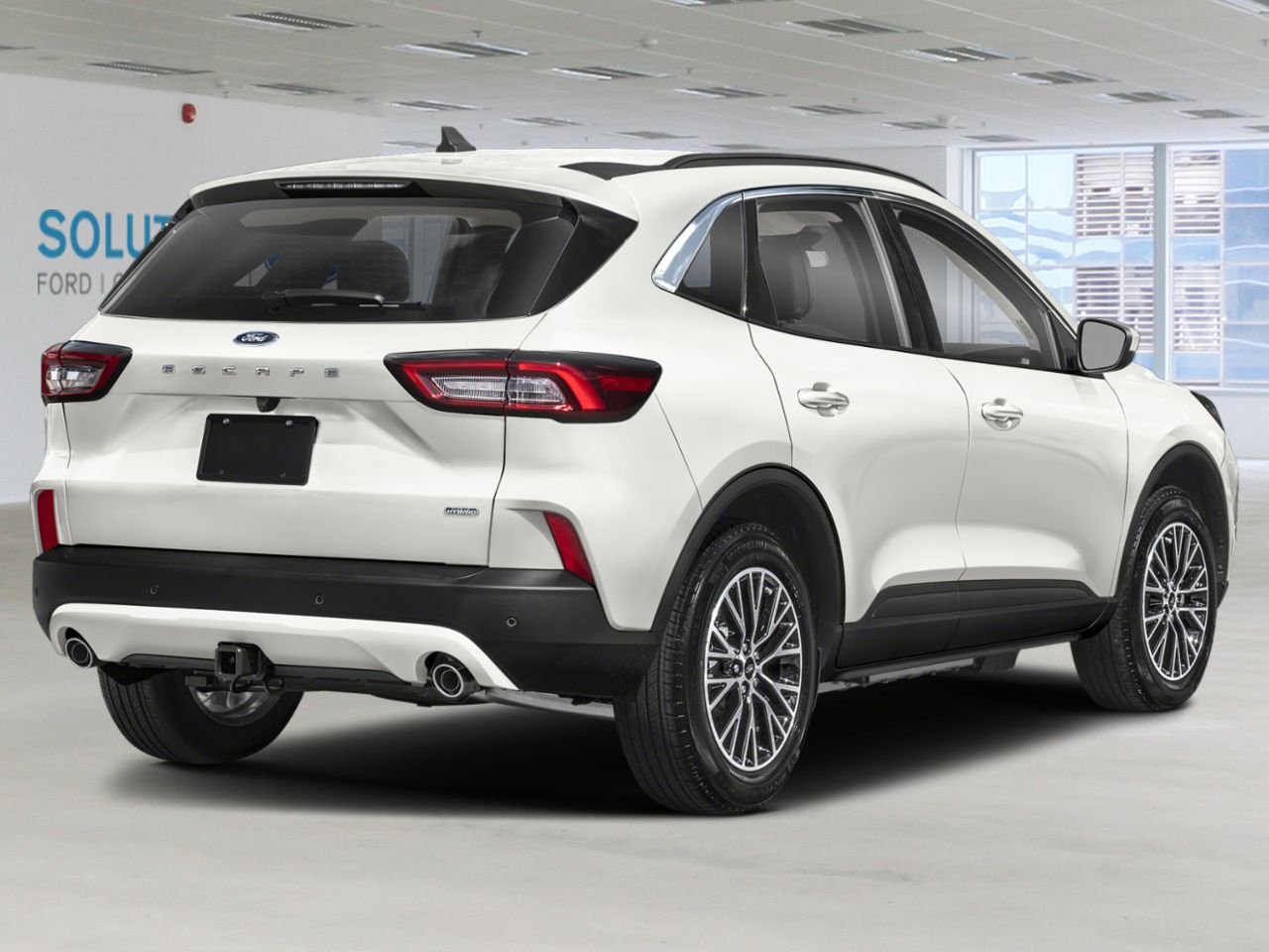 Ford Escape VHR TA 2025 Blanc astral métallisé trois couches Châteauguay - photo #2