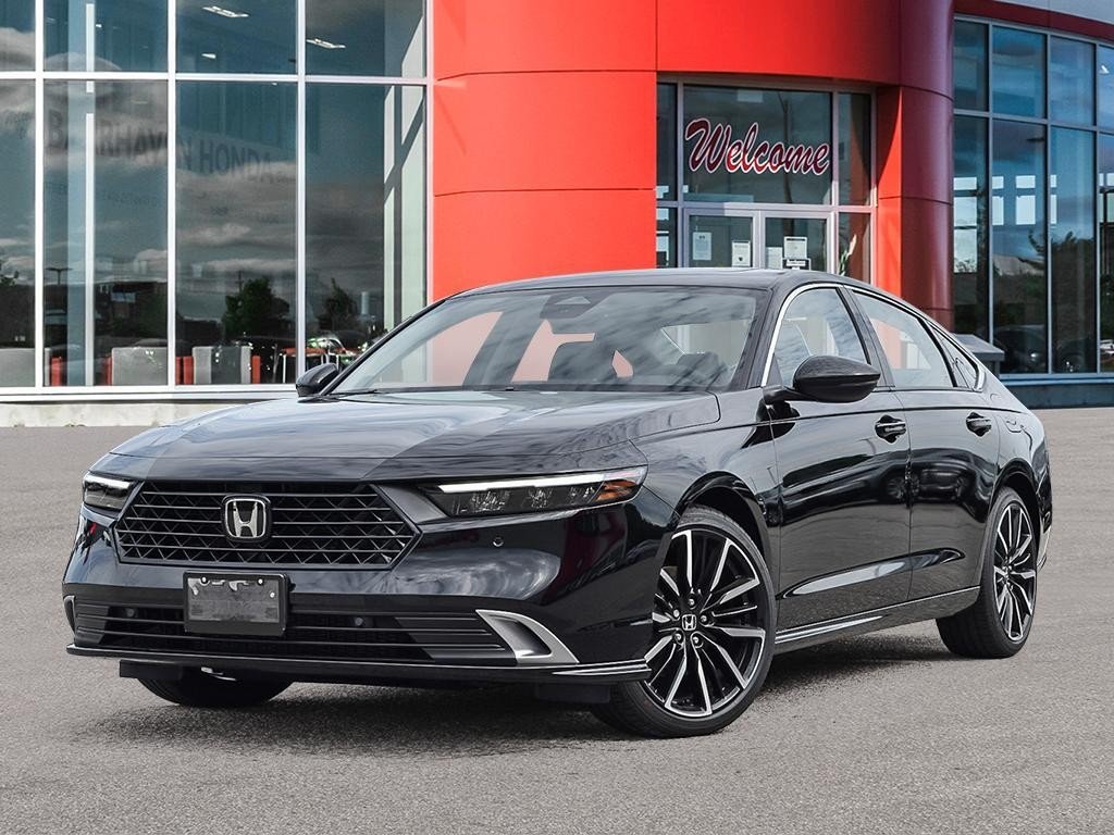 2026 Honda Accord Hybrid Touring eCVT Hybrid Sedan Crystal Black Pearl Ottawa & Gatineau - photo #0