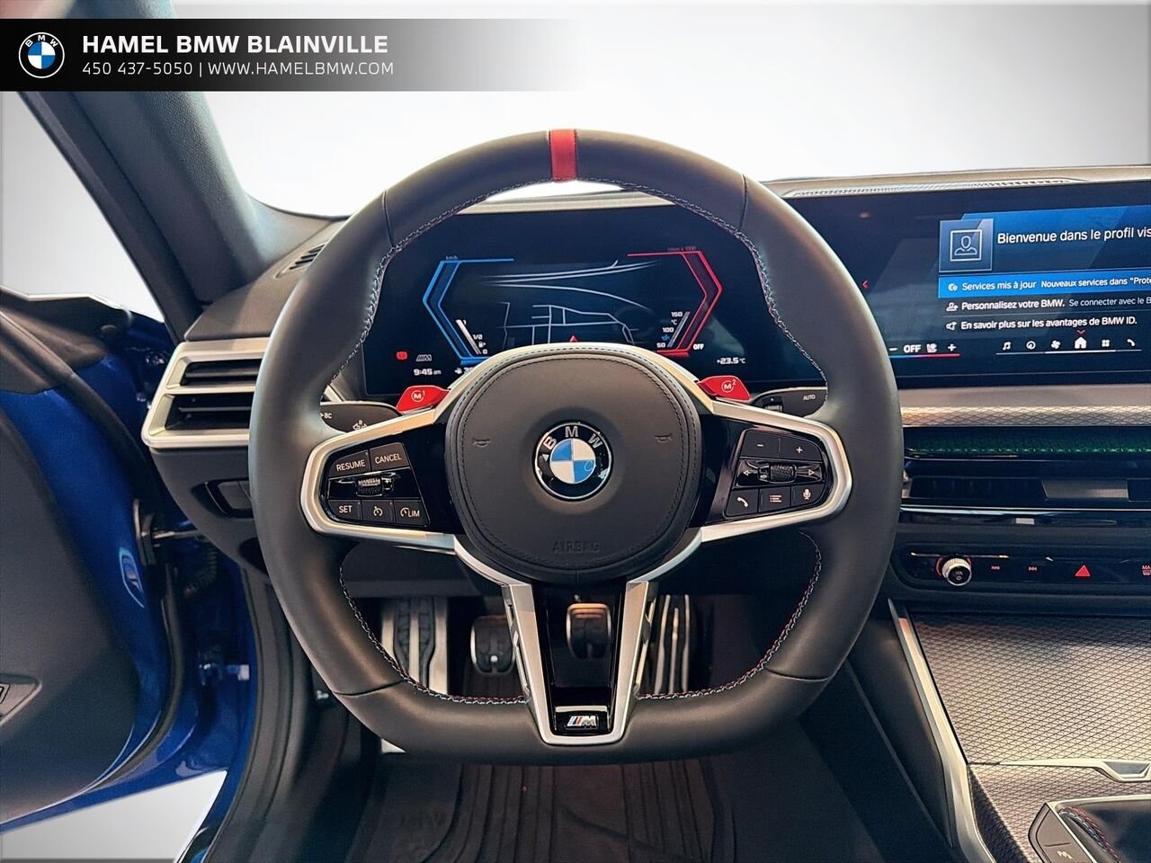 BMW M2 coupé 2026 Bleu Blainville - photo #10
