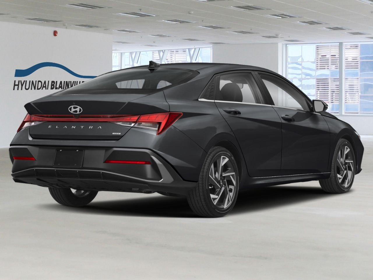 Hyundai Elantra hybride 2026 Noir abysse Blainville - photo #2