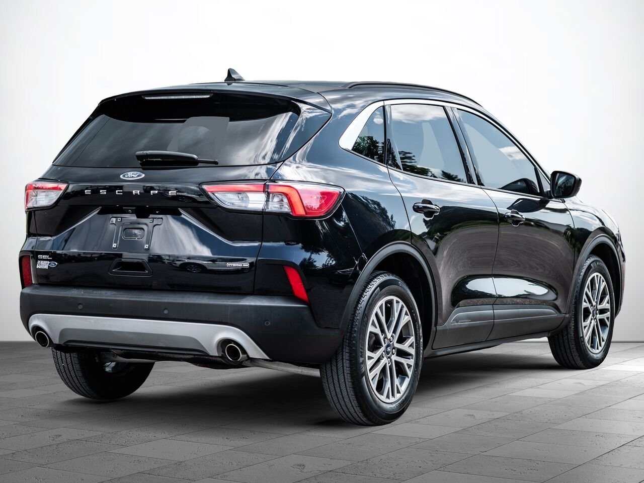 Ford Escape Hybride Phev 2021 Bleu Sainte-Julienne - photo #3