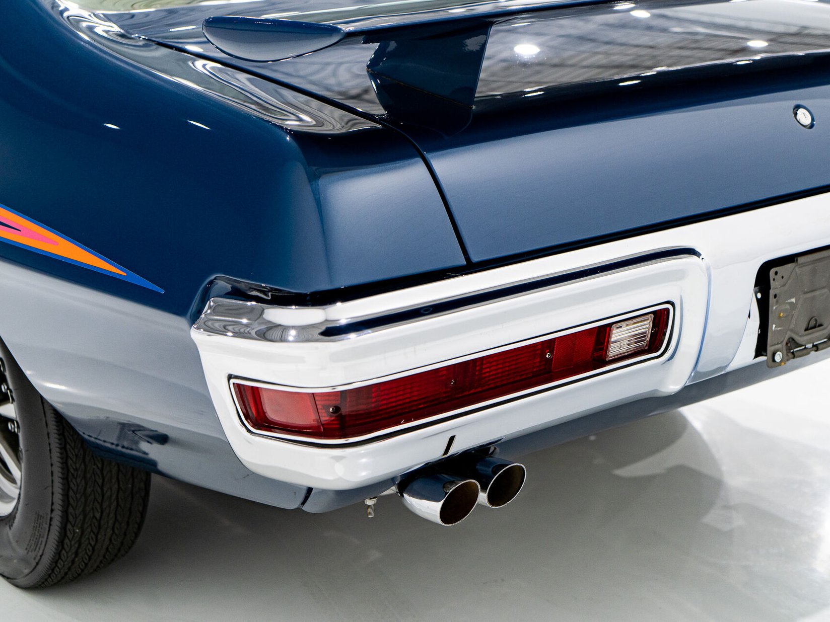 1970 Pontiac GTO The Judge Matching# Ram Air III 4-speed **PRIX EN USD** Blue Montreal - photo #38