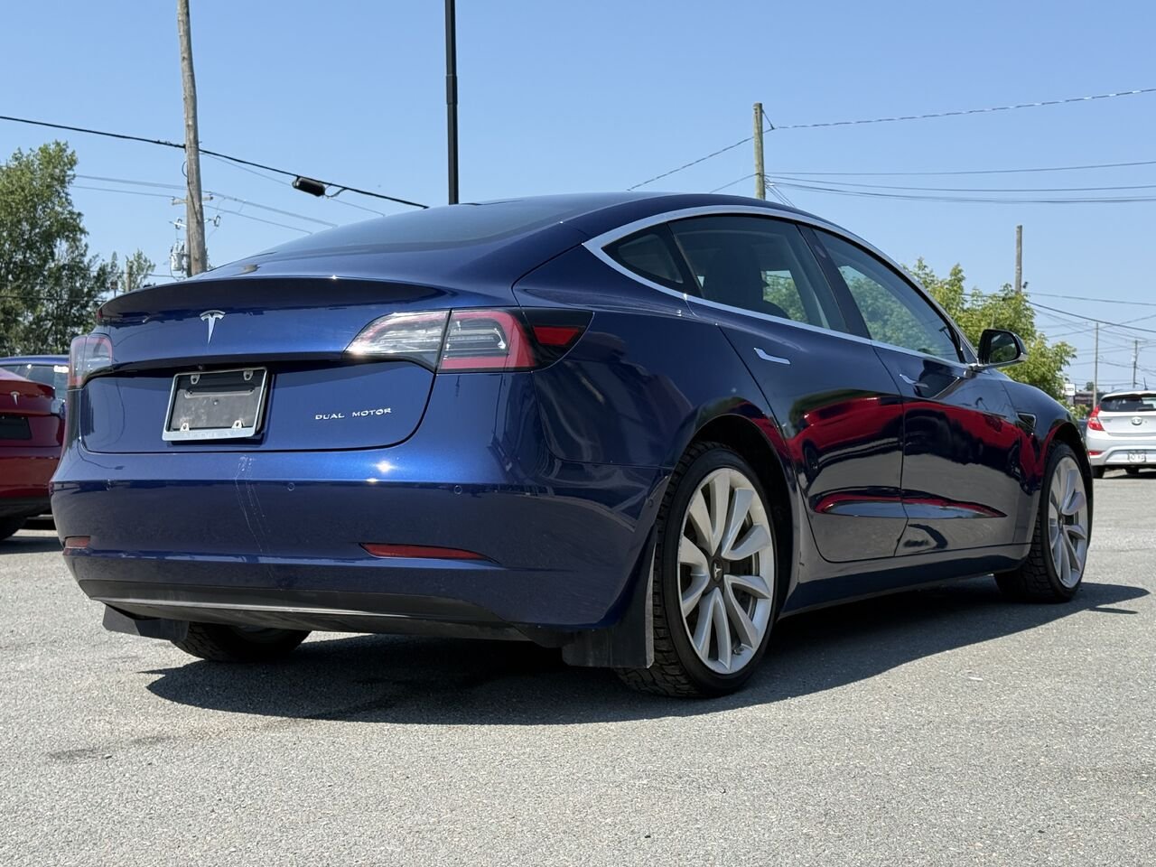 2019 Tesla Model 3 Long Range AWD Blue Granby - photo #6