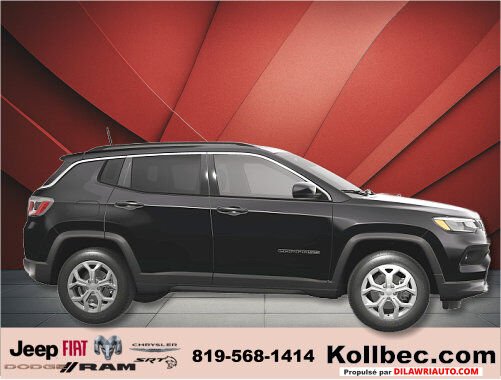 2025 Jeep Compass Sport 4x4 Diamond Black Crystal Pearl Ottawa & Gatineau - photo #3
