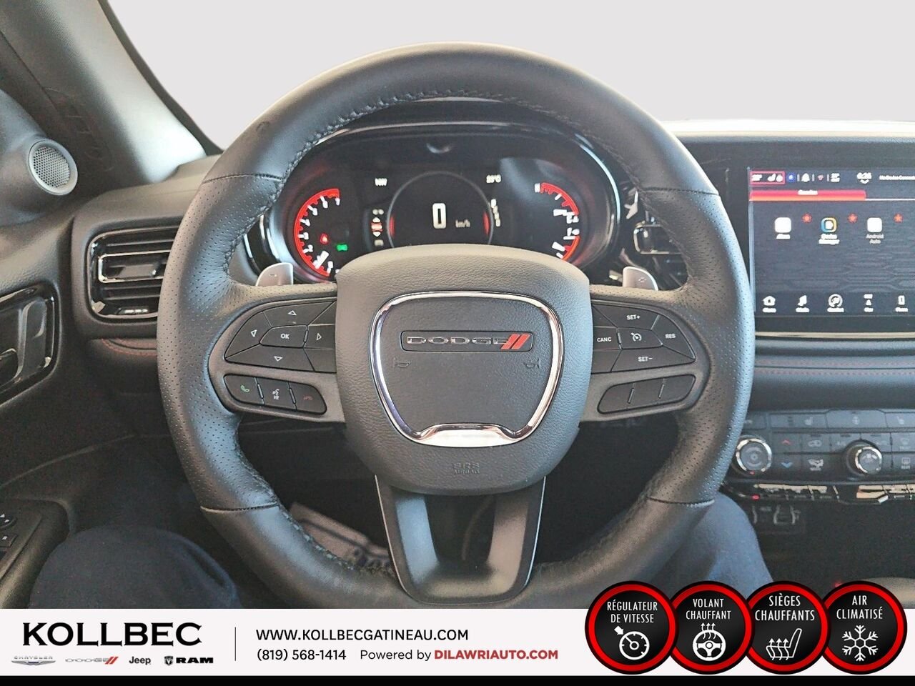 Dodge Durango GT TI 2026 Couche nacrée rouge intense Ottawa & Gatineau - photo #8