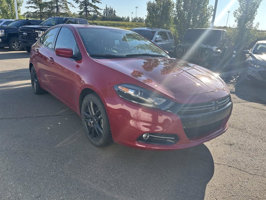 2015 Dodge Dart 2015 Red