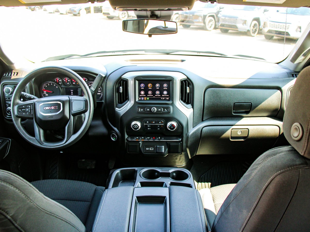 2024 GMC Sierra 1500 4WD Crew Cab 147 Pro Grey Sherwood Park - photo #28