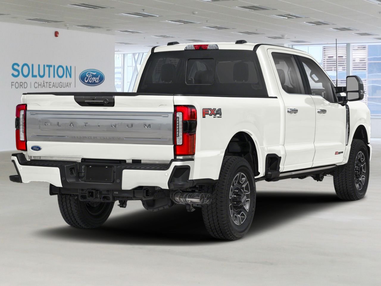2026 Ford Super Duty F-250 SRW Star White Metallic Tri-Coat Châteauguay - photo #2