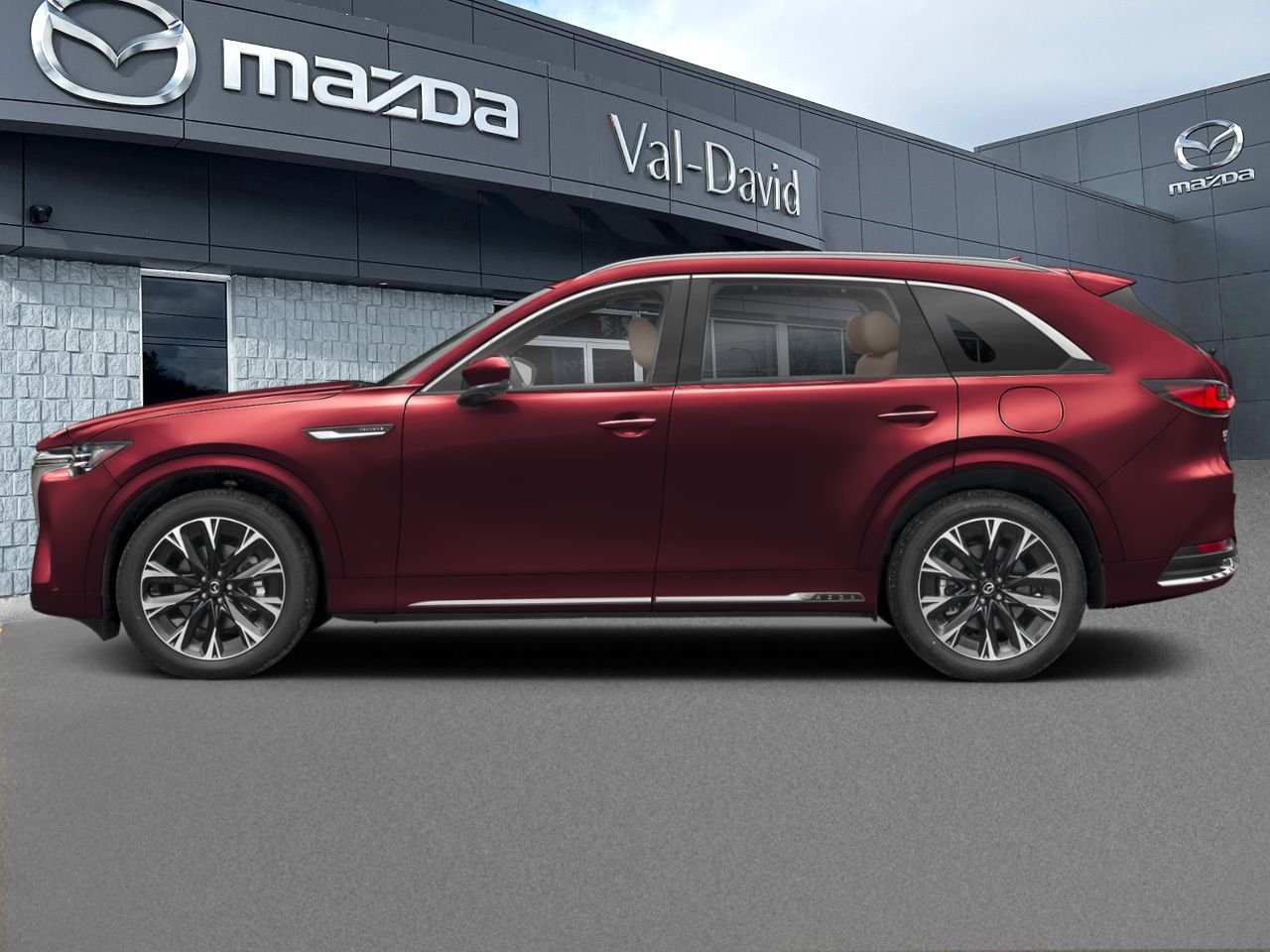 2026 Mazda CX-90 MHEV Signature TI, 7 passagers, Artisan Red Metallic Val-David - photo #1
