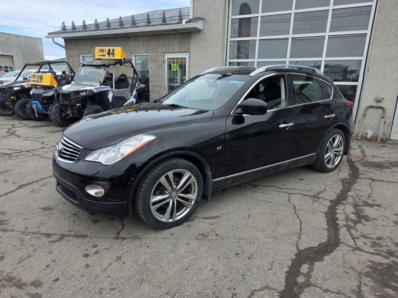 2014 INFINITI QX50 Black  - photo #1