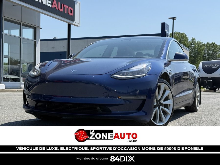 2019 Tesla Model 3 Long Range AWD 2019 Blue
