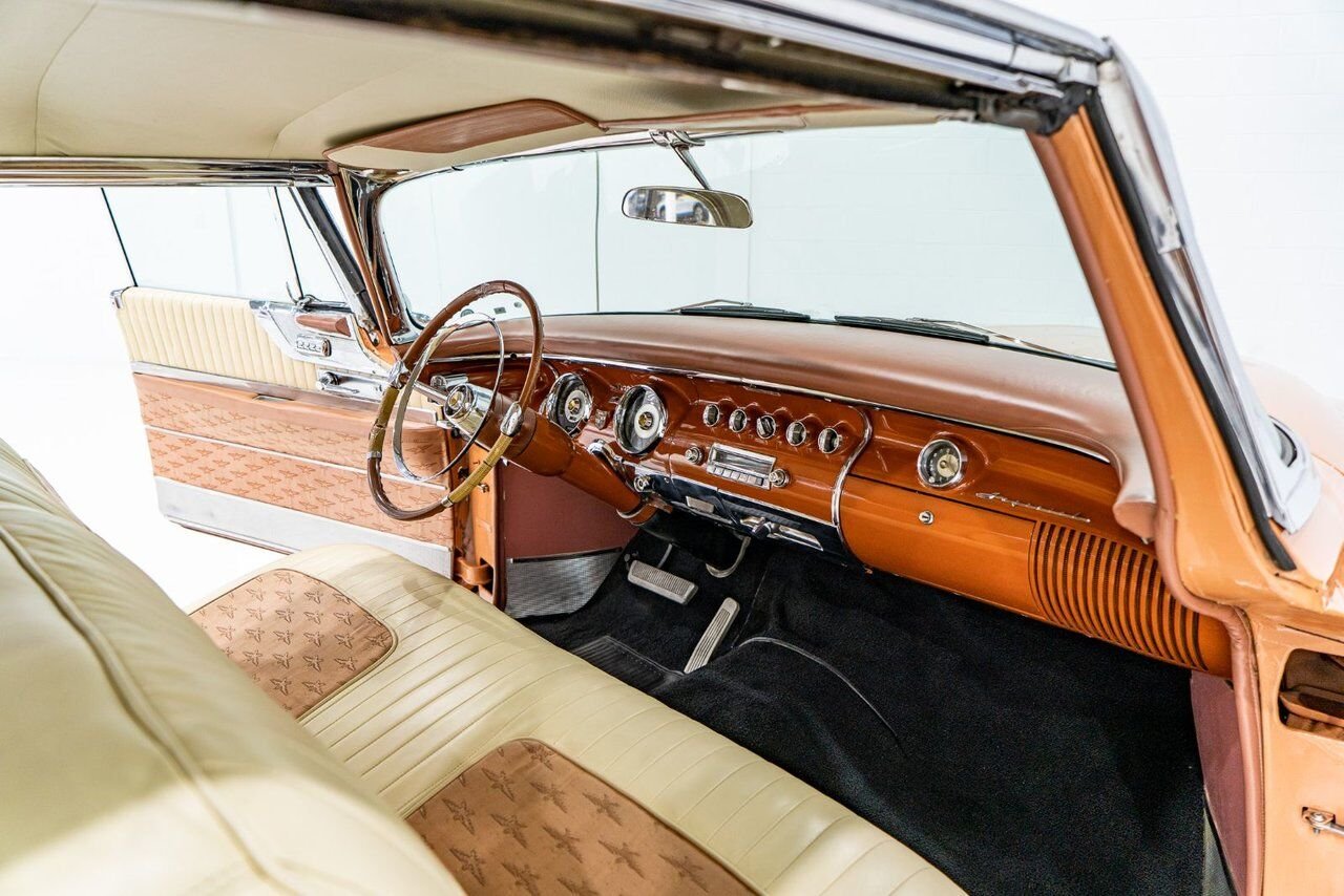 Chrysler IMPERIAL *PRIX EN USD* 354cu.in. FirePower V8 1 of 2098 built 1956 Orange Montréal - photo #55