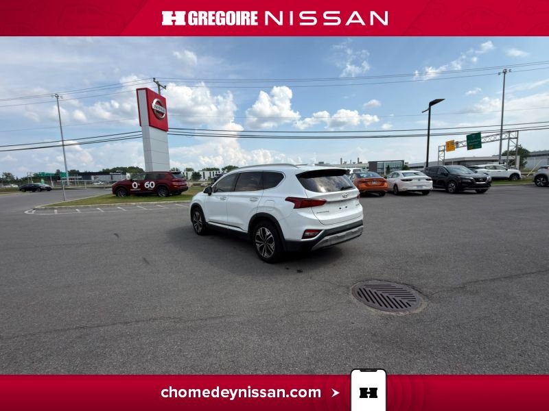 2019 Hyundai Santa Fe White Saint-Eustache - photo #7