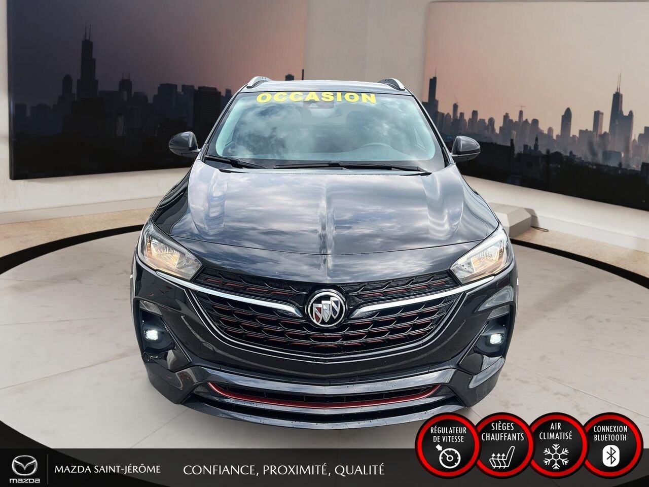 Buick Encore GX Privilegiee Sport Touring | AWD | SIEGES CHAUFFANTS | DEMARREUR A DISTANCE 2023 Noir Saint-Jérôme - photo #2