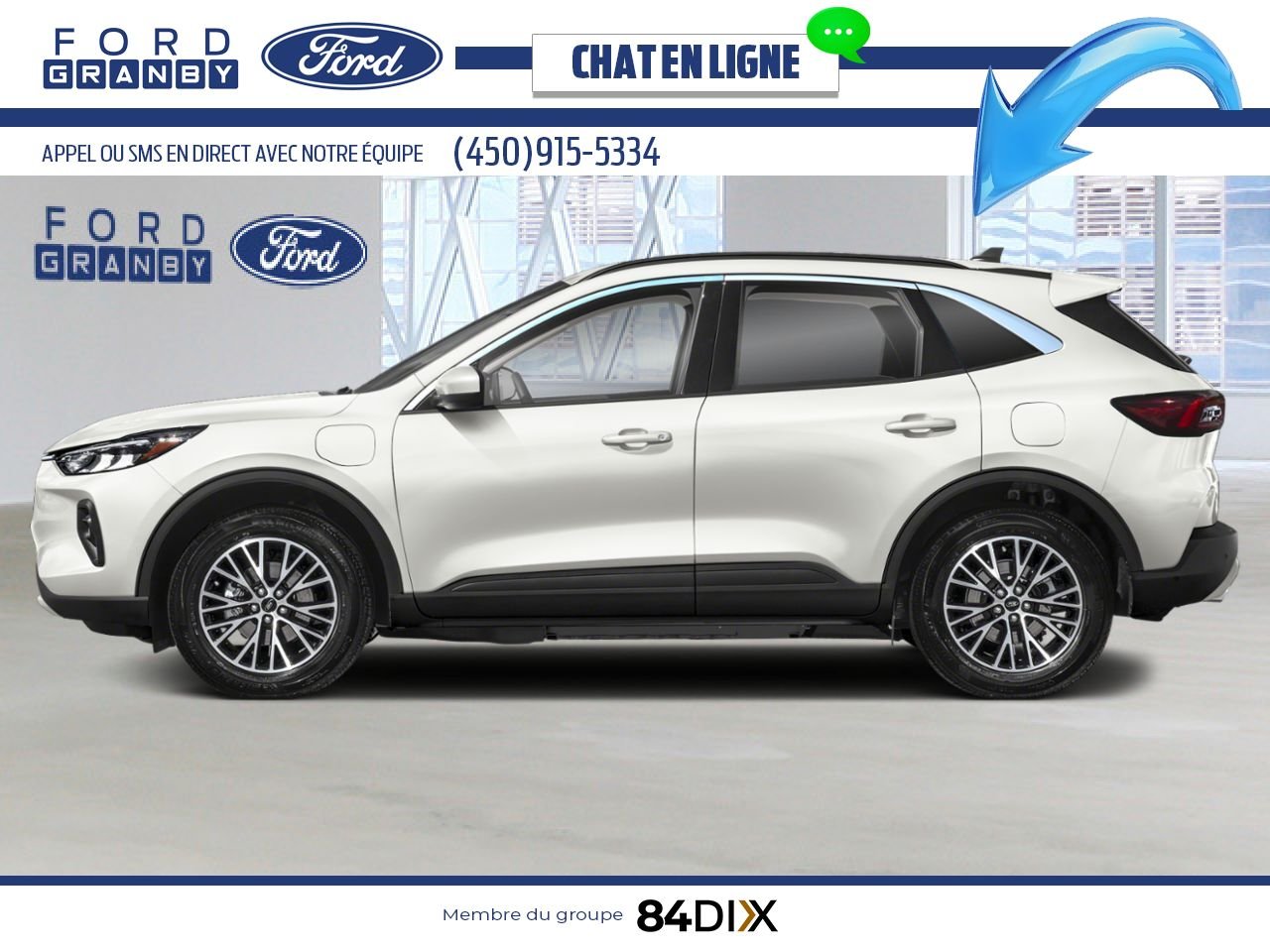 Ford Escape 2025 Argent cosmos métallisé Granby - photo #1